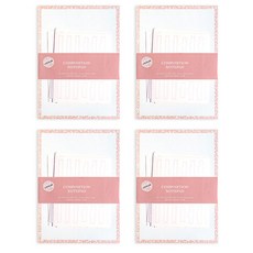 lucalab Composition B5 筆記本 4件組, 粉紅色, 1套