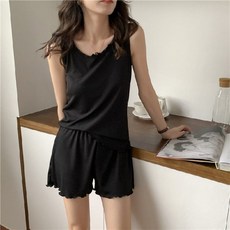 PEONIST 女款涼感冰絲睡衣 背心+下身套裝