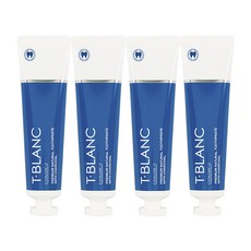 T.Blanc 多效護理竹炭牙膏, 150g, 4入