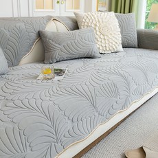 G&Y 大葉子涼感乳膠波浪防滑沙發墊