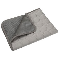 반려동물 바디보 여름 쿨 매트, 그레이, 1개