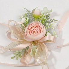 Ozni 仿真花浪漫胸花花手環, 03