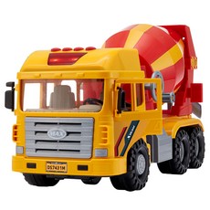 Daeseong Toys說話的Max水泥車重型機械操作玩具, 混色