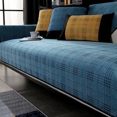 마켓에이 모던 체크 쇼파패드