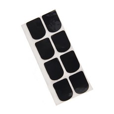 세인시아 색소폰 마우스피스 패치 C형 메탈 검정 0.8mm, 1세트
