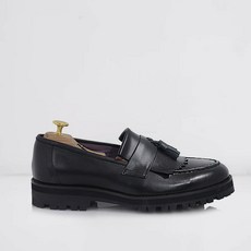 Heritz&K 男款皮革手工休閒正裝流蘇樂福鞋 HKR0024