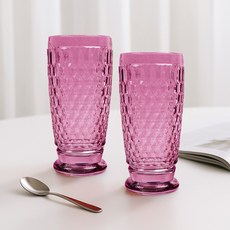 Villeroy&Boch 波士頓長飲杯 400ml, 莓果, 2個