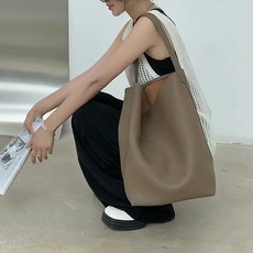 시크힐즈 로우던 가죽 버킷 숄더백 + 이너백 세트 11883