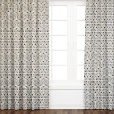 狐狸呀 狐狸呀 棉質窗簾 2入, 混色