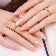 MUZMAK 造型美甲片 Creamy Basil, Aurora, 1組