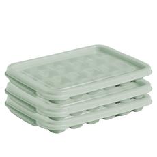 EASY&FREE 丹蔻 艾斯速 冰塊盒 24格, 綠色