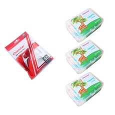 CLEANSTAR 成人牙線 50p + 動物牙線 24pcs x 3p, 混色, 1套