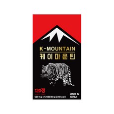 K-Mountain瑪卡錠 60g, 120顆, 1盒