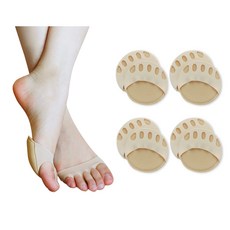 엑스미스 여성용 하이힐 필수템 티 안 나는 쿠션 덧신 패드 5족