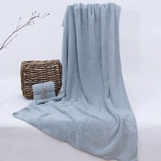 Damon超細纖維沙灘巾 sui002, 1個, 海軍藍