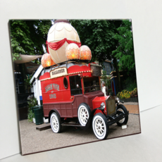 HTP 瓷磚 復古氣球車 C2084