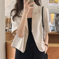 LUNAGIRL 女款短袖西裝外套 L24SMJK031515