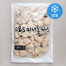 C&S 미니돈까스 (냉동), 1kg, 1개