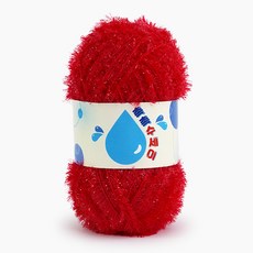 쎄비 촉촉 수세미실, 딸기빨강, 1개