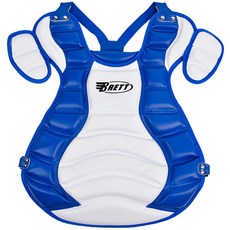 BRETT 成人豪華捕手保護器, 藍色 + 白色