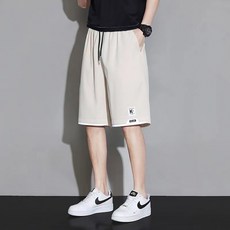 스타빈 남성용 포인트 로고 캐주얼 반바지