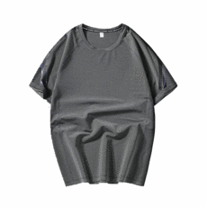 민성컴퍼니 남성용 사선 스트라이프 반팔 티셔츠