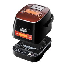 IRIS OHYAMA 1-3人份分離式IH電磁爐 紅色, RC-ID31