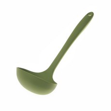 Bornhardt 矽膠一體成型湯勺 大, 1個, 綠色