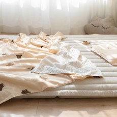 vivienda 嬰幼兒莫代爾超細纖維毯, 布朗尼熊