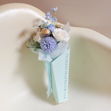 아스파시아 트리플 페레로로쉐 박스 꽃다발, 민트