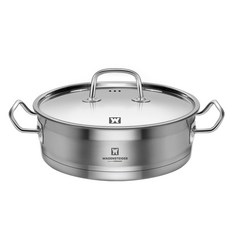 바겐슈타이거 인덕션 스칼 스텐 전골냄비, 26cm, 1세트