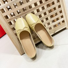 라인업슈 리본 플랫슈즈