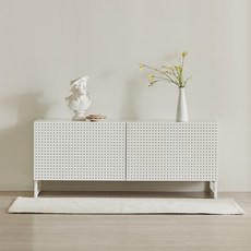 우아미 가구 아인 거실장 C 1200 방문설치, 화이트