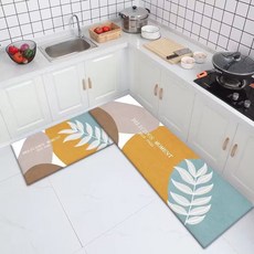 廚房珪藻土軟地墊, 現代的