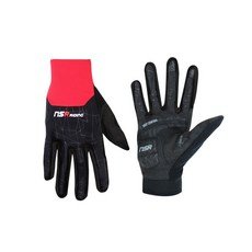 NSR 蜘蛛網張力手套雙手, 紅色的