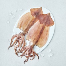 원양산 손질 오징어 2미 (냉장), 1개, 320g 1개, 320g