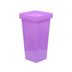 마크하스 꽃꽂이용 스퀘어 화분 소형, 퍼플, 1개