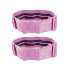 Naya Style 居家訓練瑜珈深蹲彈力帶 YGYP-251-5 2入, 紫色