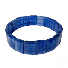 A1寶石 頂級藍晶石水晶手排 附白水晶碎石 A-09 25g