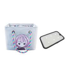 Beaurator 排水浴袋可愛女孩第 2 季灰色, 1個