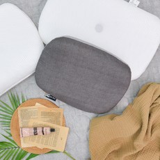 매직베드 통째로 빨아쓰는 기능성 매쉬 도넛 베개 + 커버 세트, 초코, 1세트