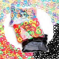 Ring Hana 女童用 柔軟蓬鬆圈 超輕量無結髮圈 300件組 RH1