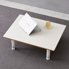 예다움 LPM 사각 높이 조절 접이식 밥상, 크림버치