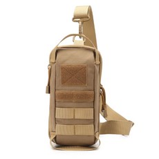 Withome 多功能休閒纖巧單肩包/腰包, 米色