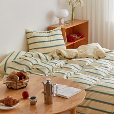 빈티지맨션 60수 고밀도순면 이불커버, 레코딩하우스