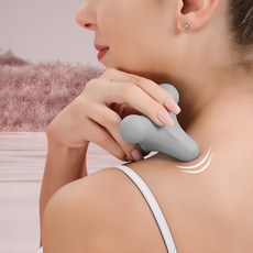 矽膠迷你按摩指壓球, 1個, 灰色