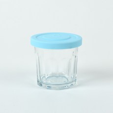 Joliema 矽膠蓋密封玻璃瓶 藍色Twinkle Jar, 420ml, 1個