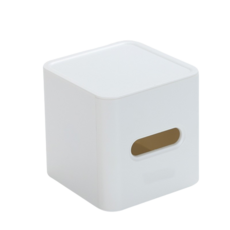 롤 휴지 케이스, 화이트, 1개