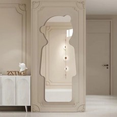 Market Plan Fitting 黏貼式透明全身鏡 40 x 120 cm, 小熊造型