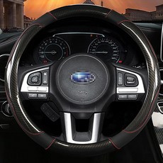 URBAN CAR 皮革方向盤套, 黑色